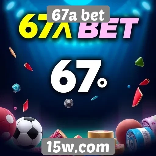Variedade de jogos disponíveis na plataforma 67a bet